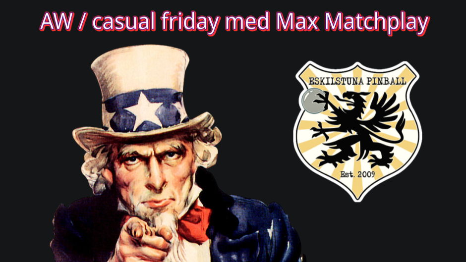 Öppen tävling - AW / casual friday med Max Matchplay